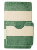 Комплект ковриков для в/к AQUA-PRIME Be'Maks Multi из 2 шт 60х100/60х50см 159-154 18мм (зеленый)1/25